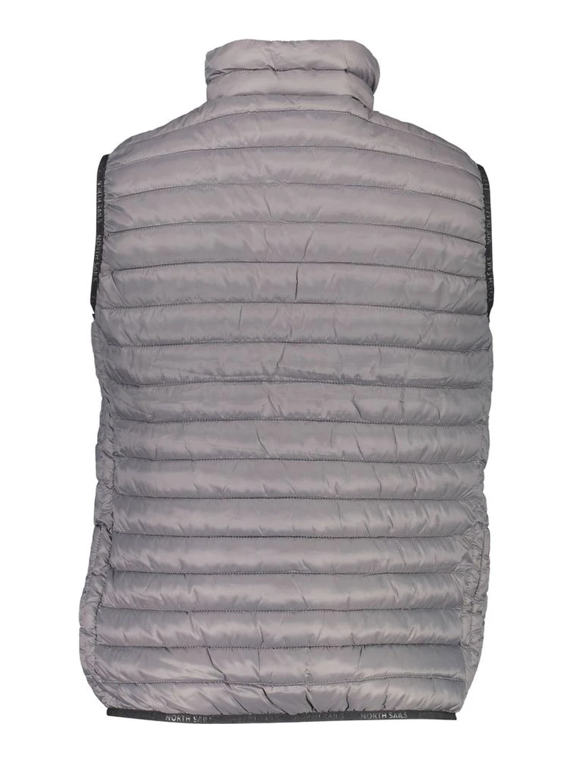 Grigio Poliammide Mens Vest