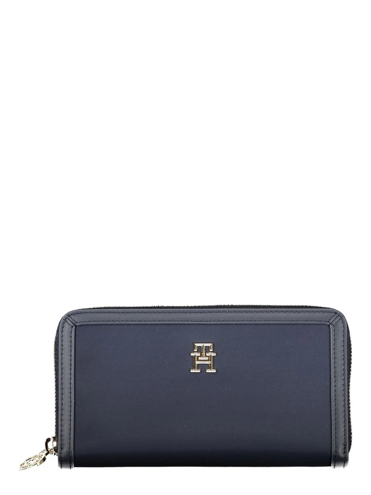 Blu Polyester Women Wallet