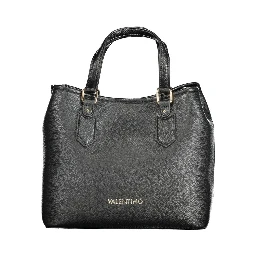Nero Polyurethane Women Handbag