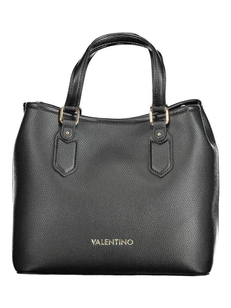 Nero Polyurethane Women Handbag