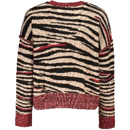 Rosso Polyester Women Sweater Turtleneck