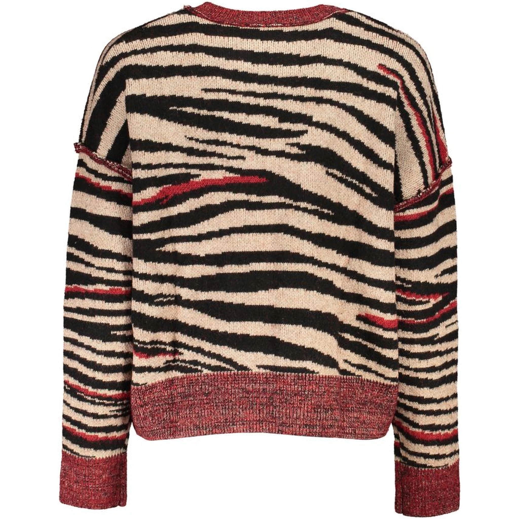 Rosso Polyester Women Sweater Turtleneck