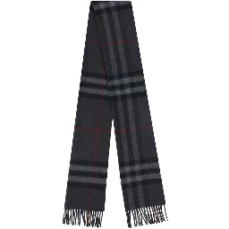 Gray Cashmere Scarf