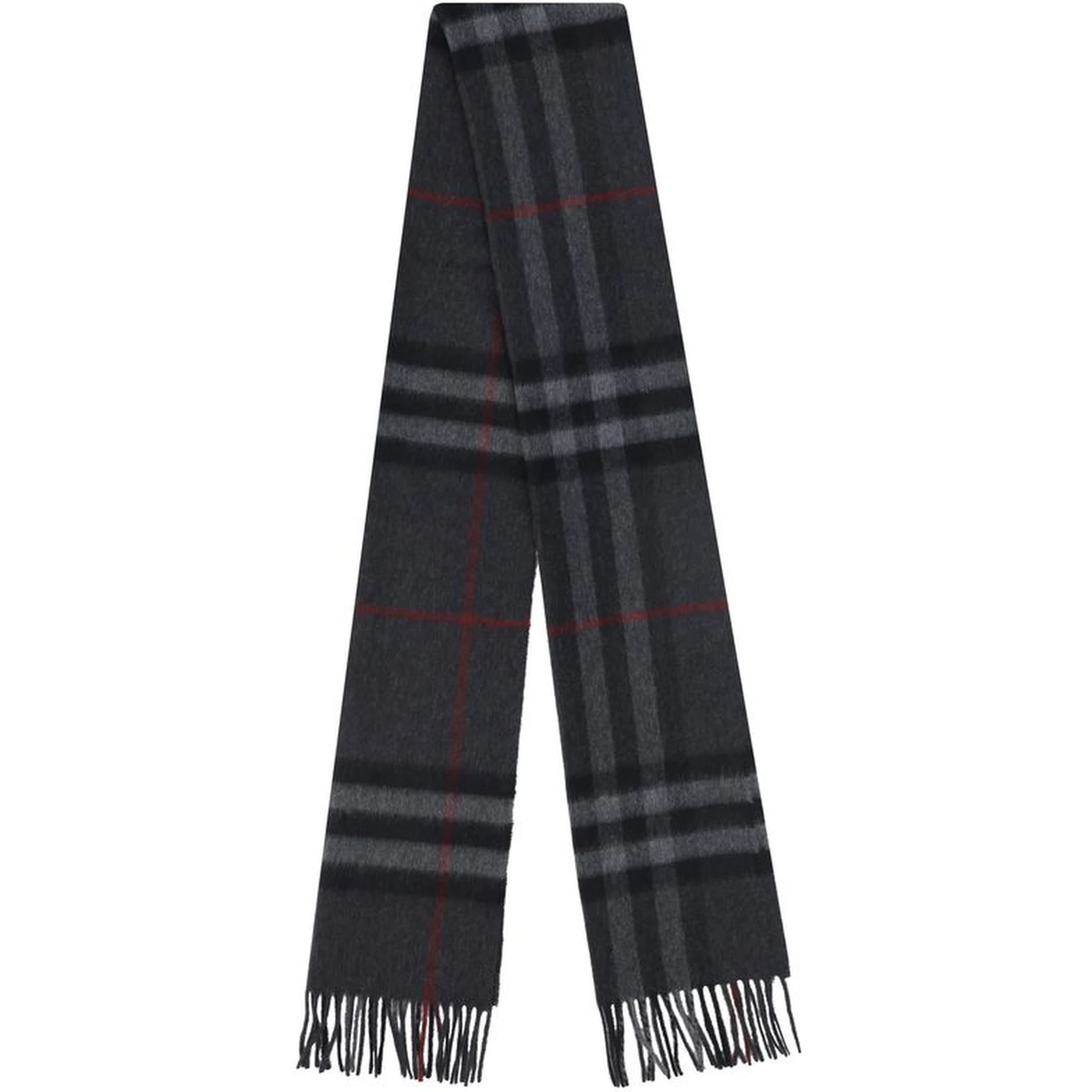 Gray Cashmere Scarf