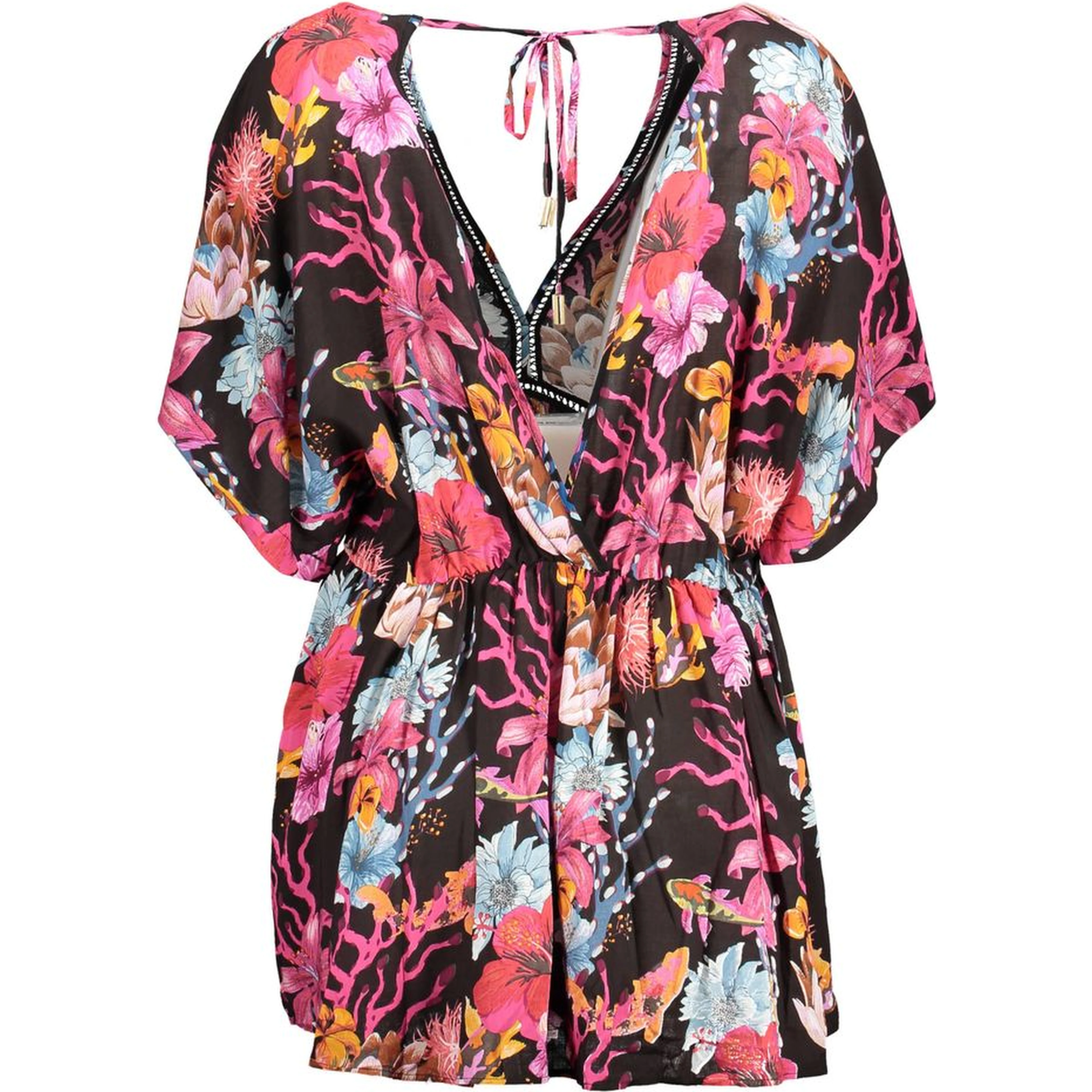Black Viscose Women Dress