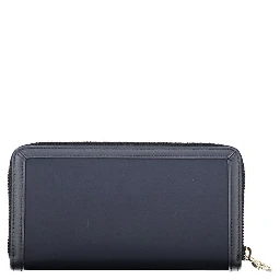 Blu Polyester Women Wallet