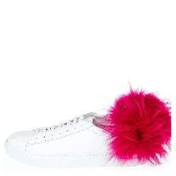 White Lamb Leather Women Sneaker