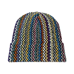 Multicolor Wool Men Hat