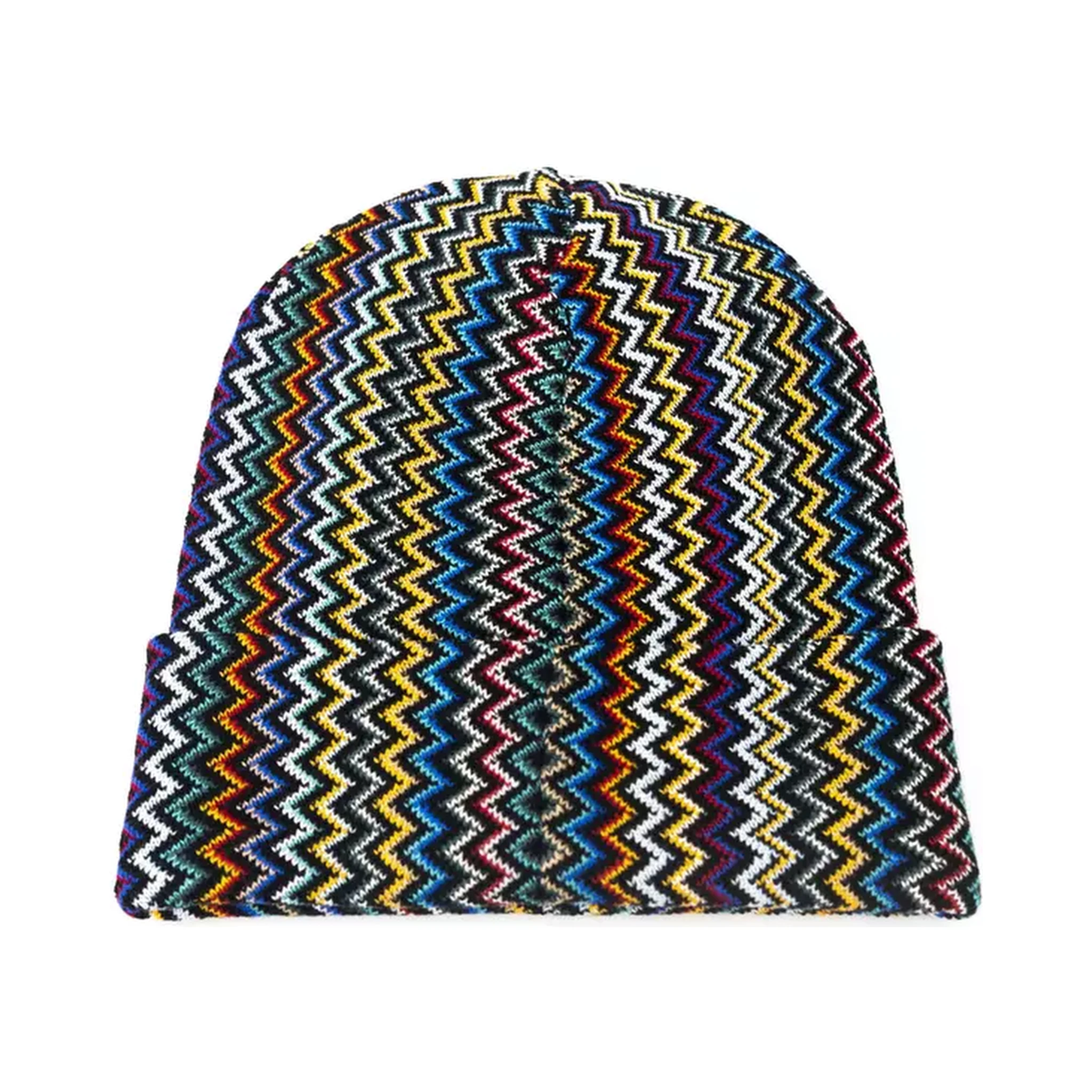 Multicolor Wool Men Hat