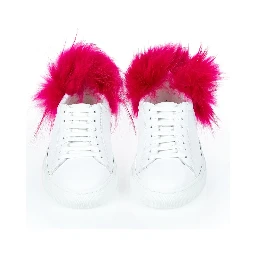 White Lamb Leather Women Sneaker