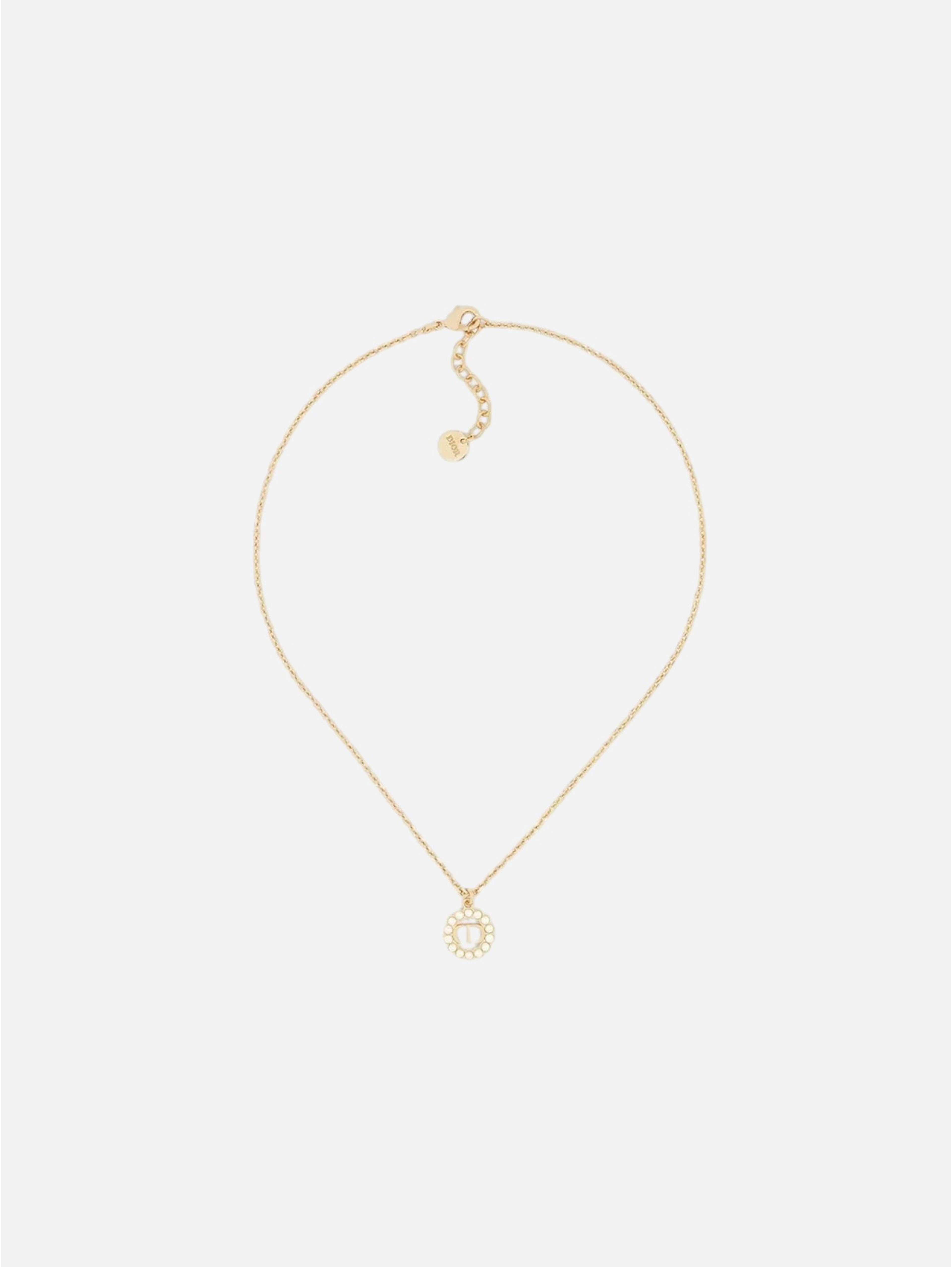CHRISTIAN DIOR PETIT CD necklace