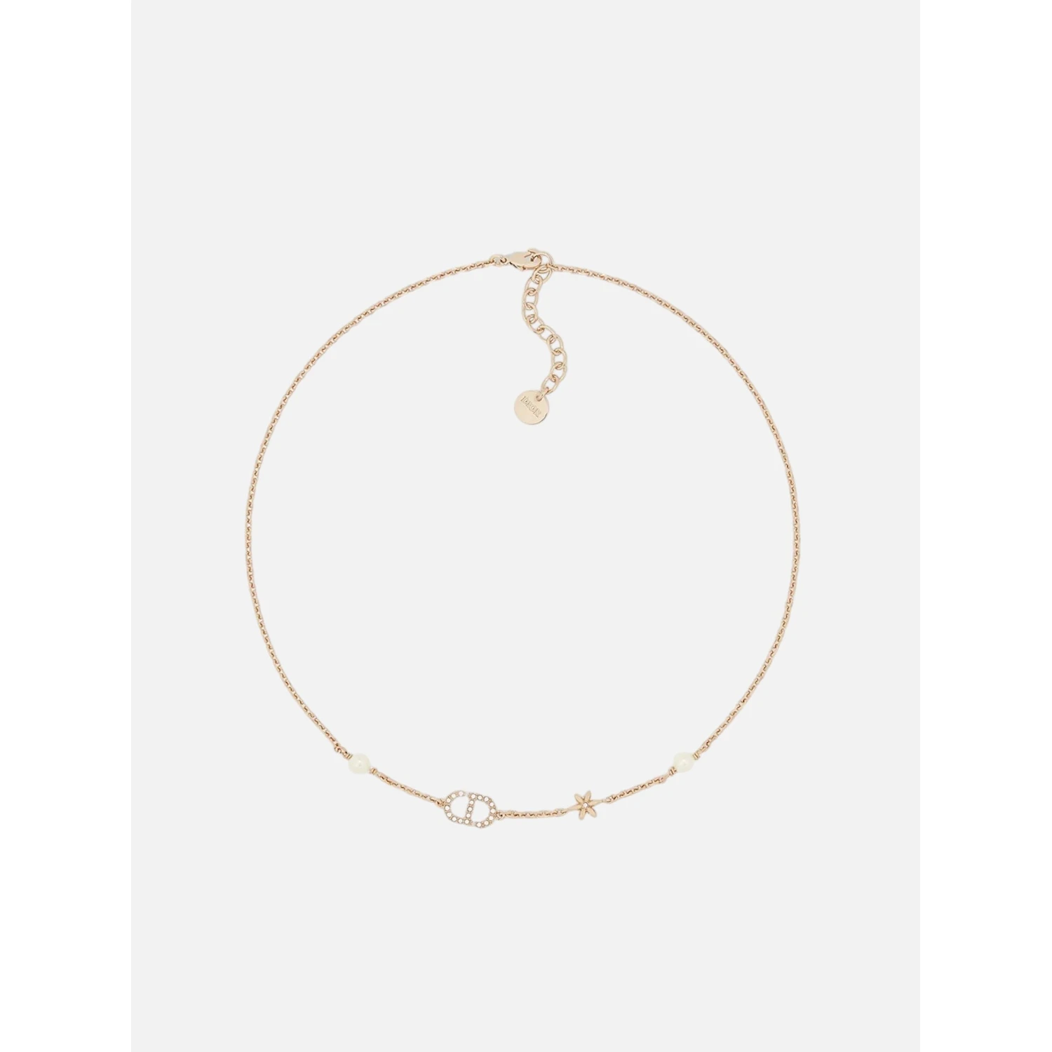 CHRISTIAN DIOR PETIT CD DAISY necklace