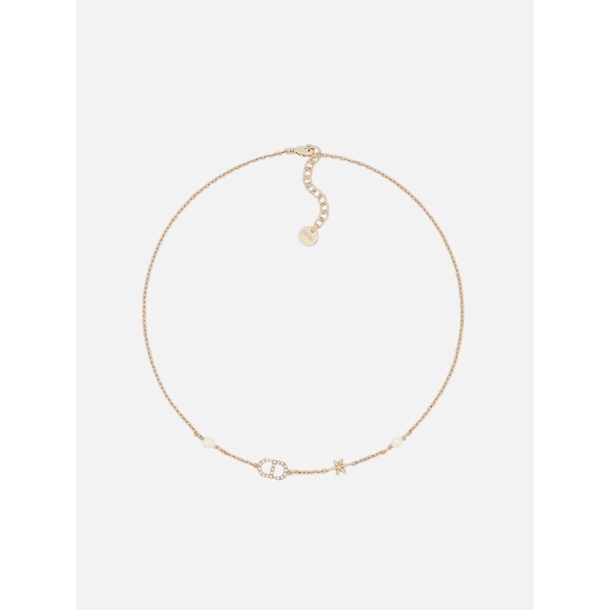 CHRISTIAN DIOR PETIT CD DAISY necklace