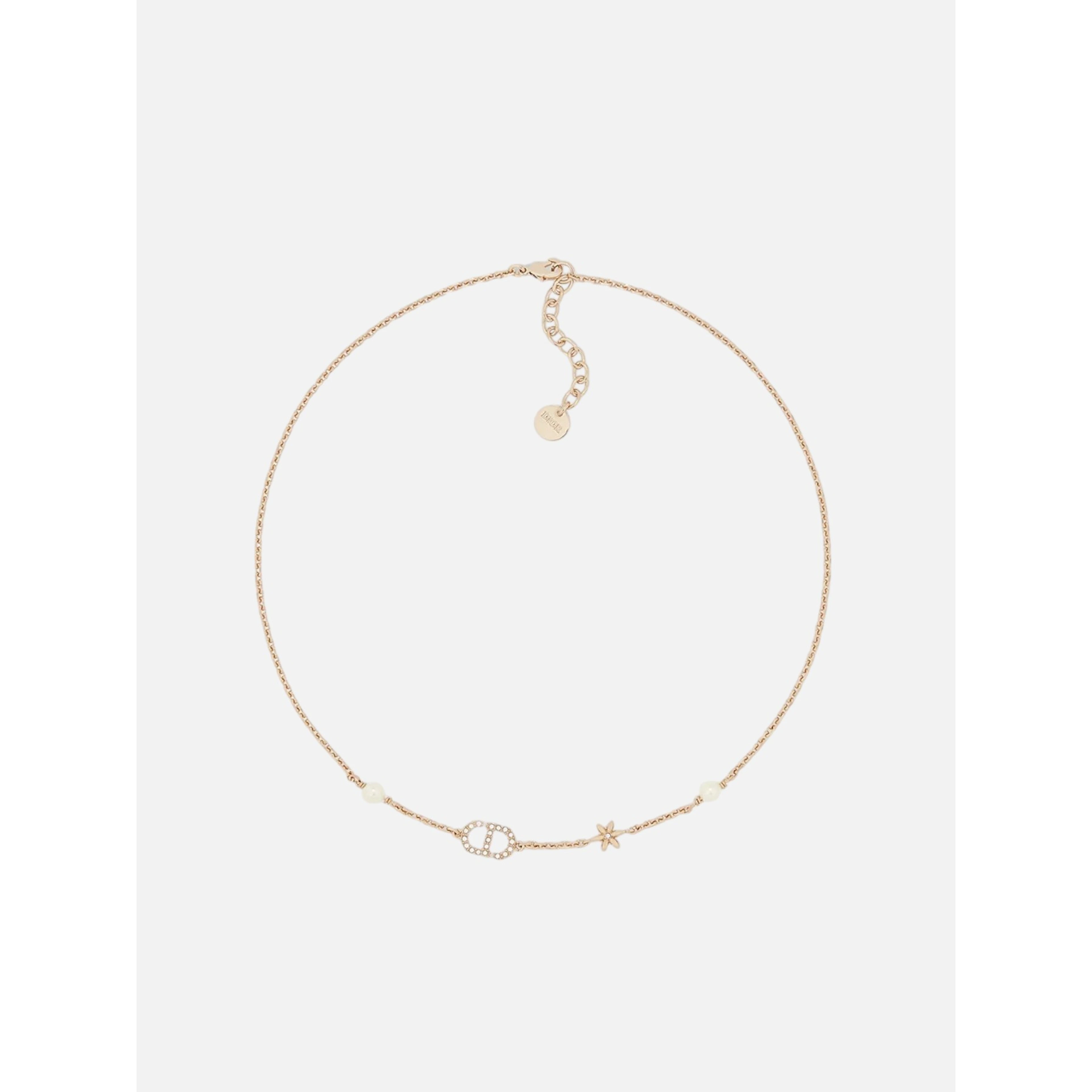 CHRISTIAN DIOR PETIT CD DAISY necklace
