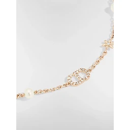 CHRISTIAN DIOR PETIT CD DAISY necklace