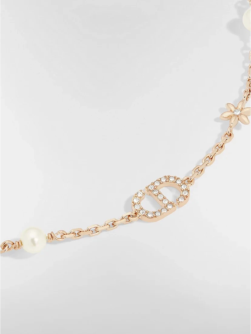 CHRISTIAN DIOR PETIT CD DAISY necklace