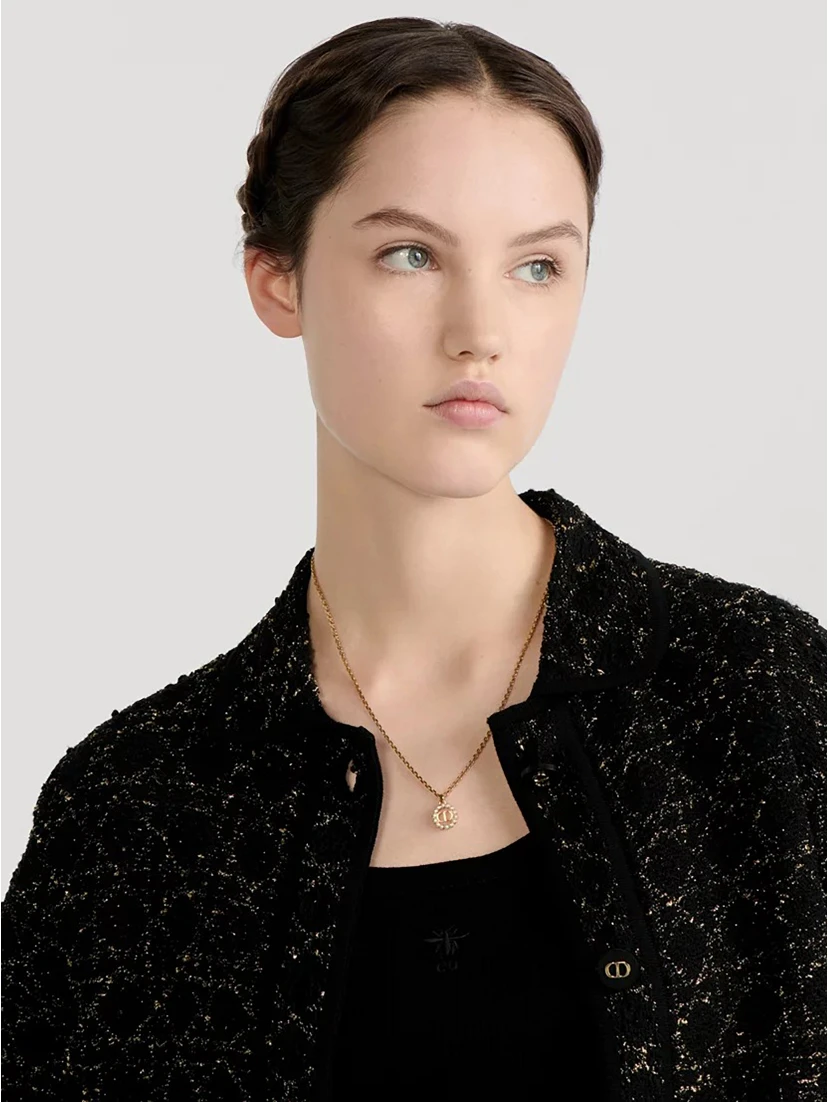 CHRISTIAN DIOR PETIT CD necklace