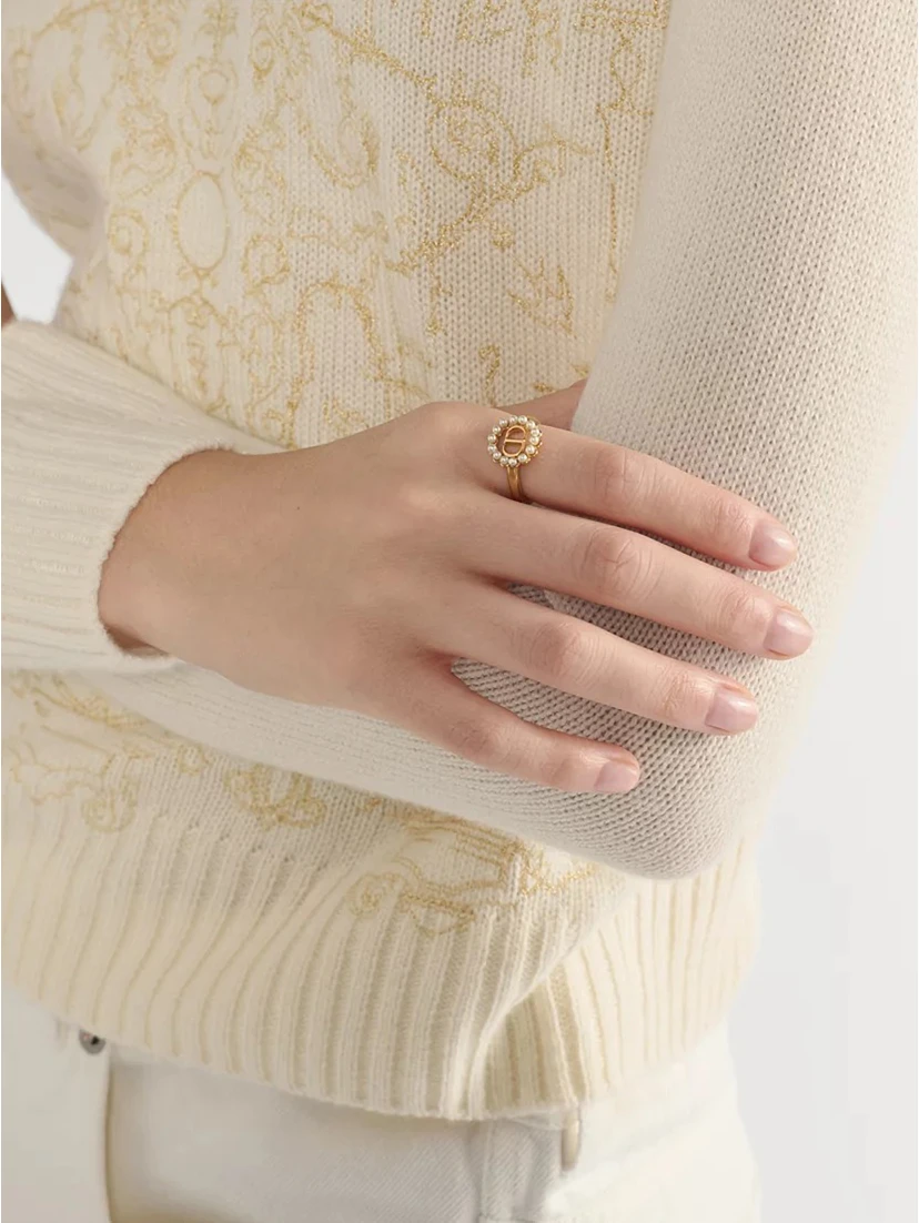 CHRISTIAN DIOR PETIT CD ring