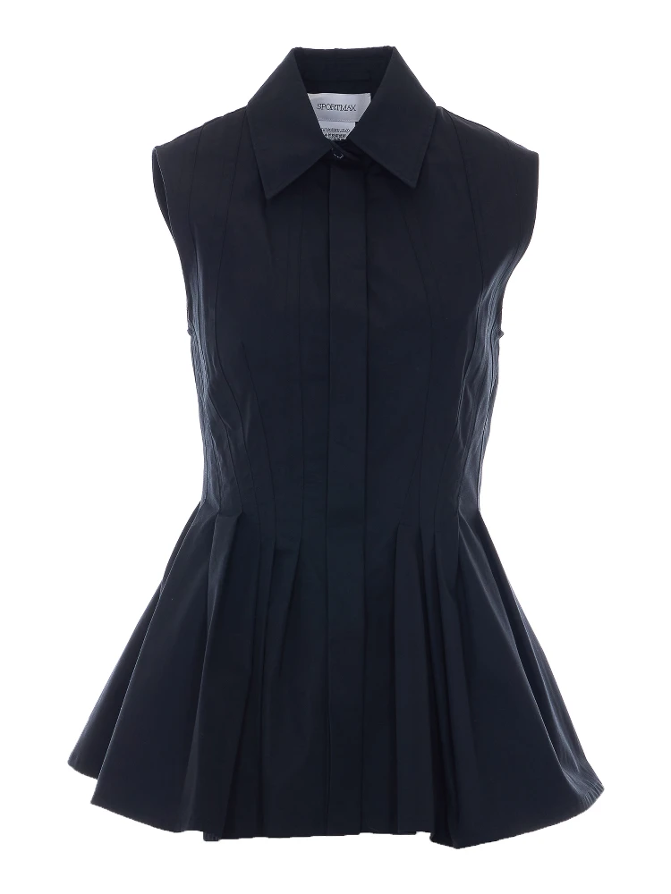 SportMax  Shirts Black