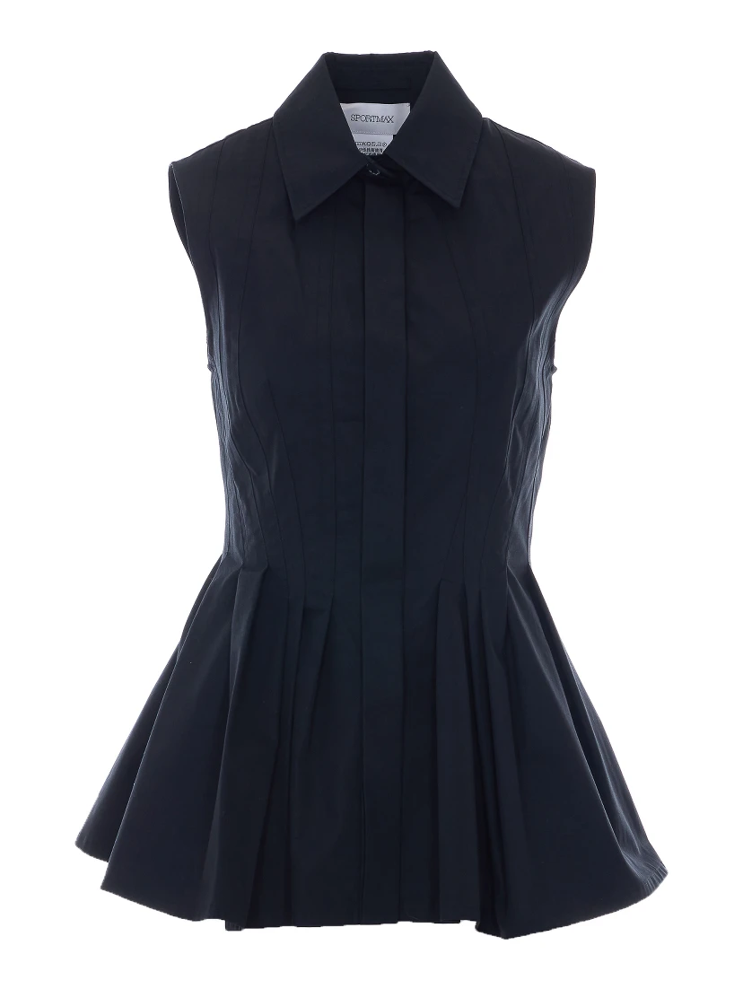 SportMax  Shirts Black