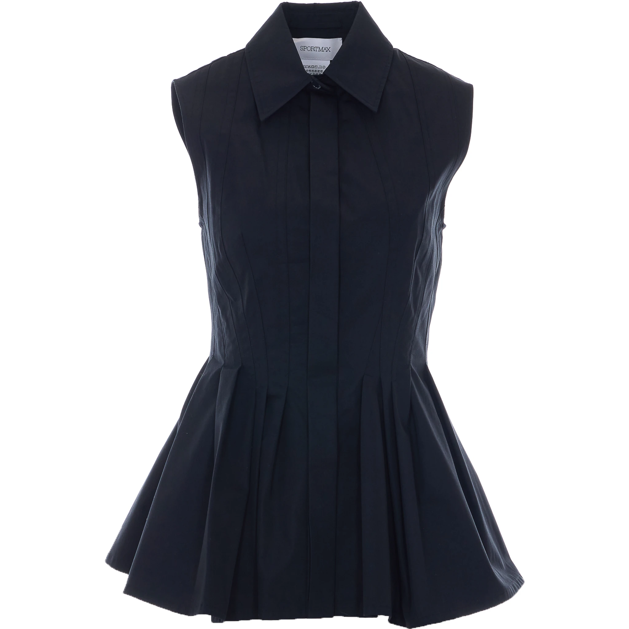 SportMax  Shirts Black