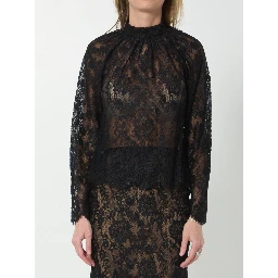 Black lace blouse