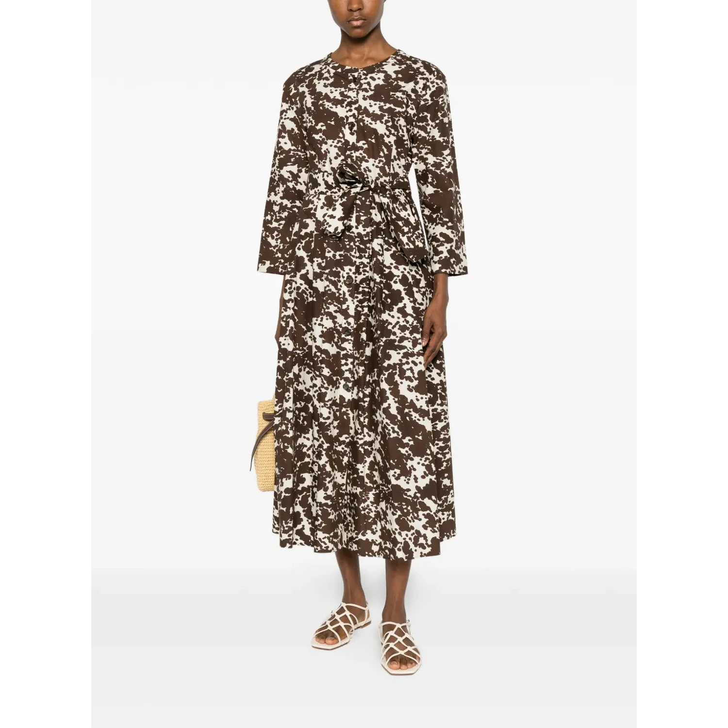 S Max Mara Dresses Brown