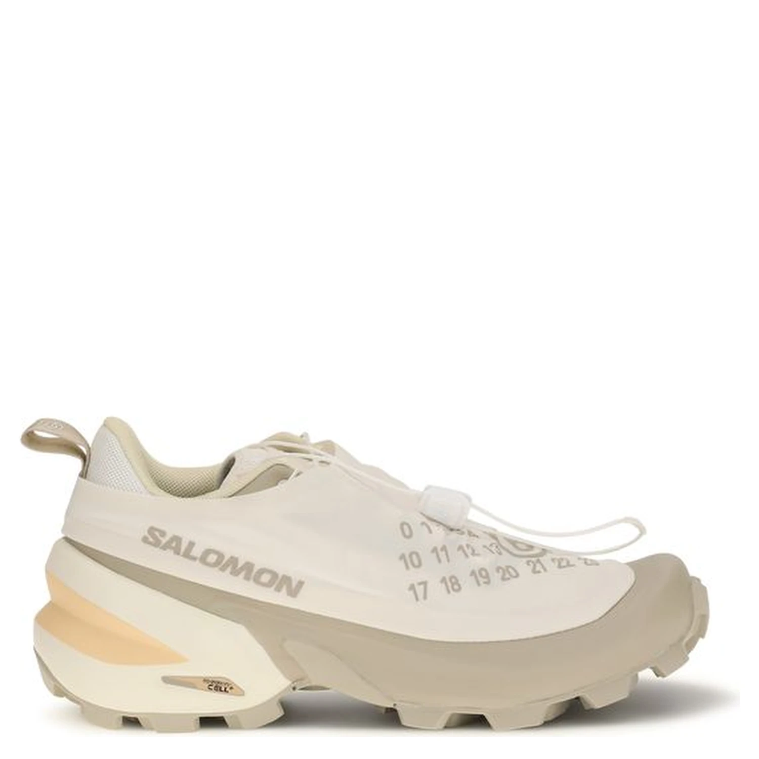 White Polyamide Athletic Sneakers