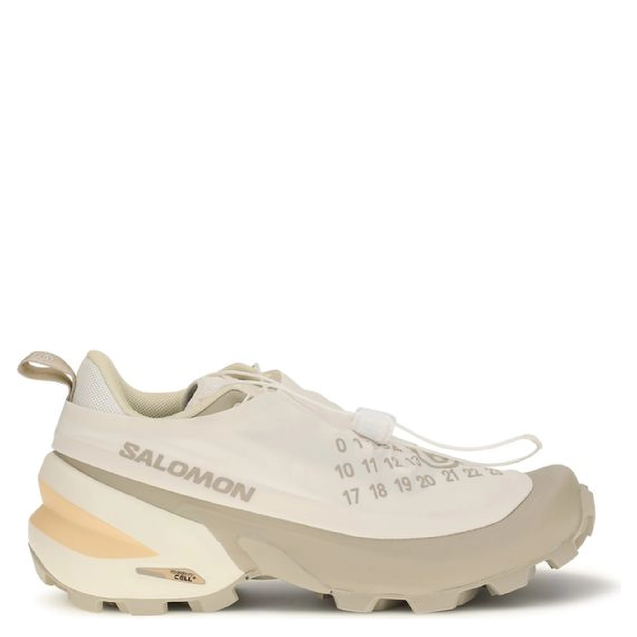 White Polyamide Athletic Sneakers