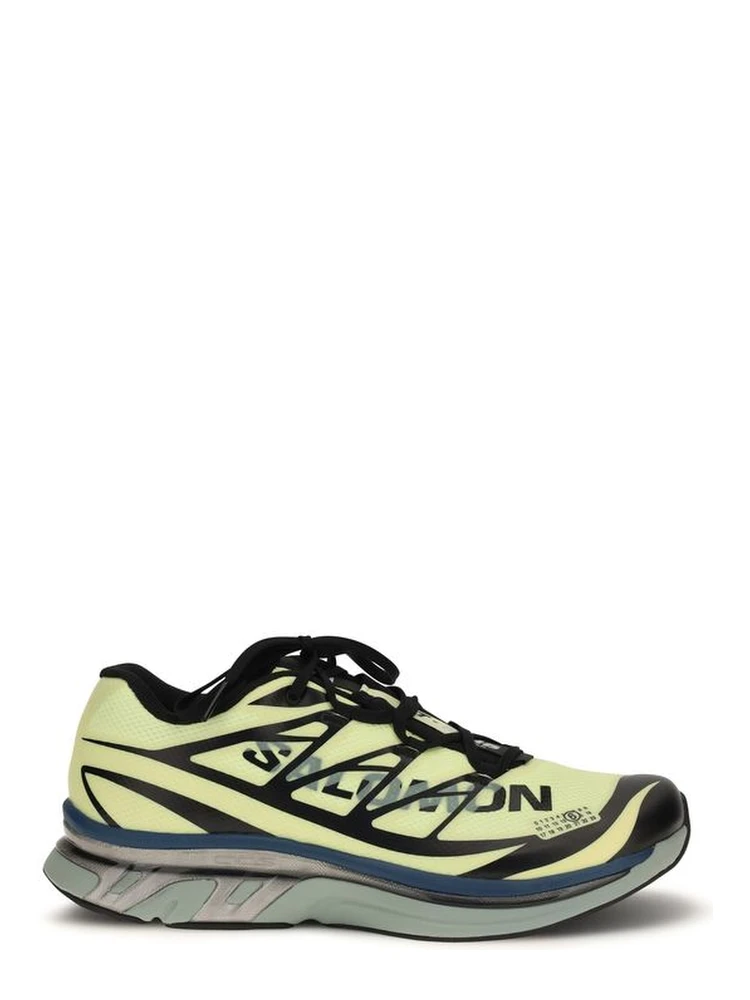 Black Polyamide Athletic Sneakers