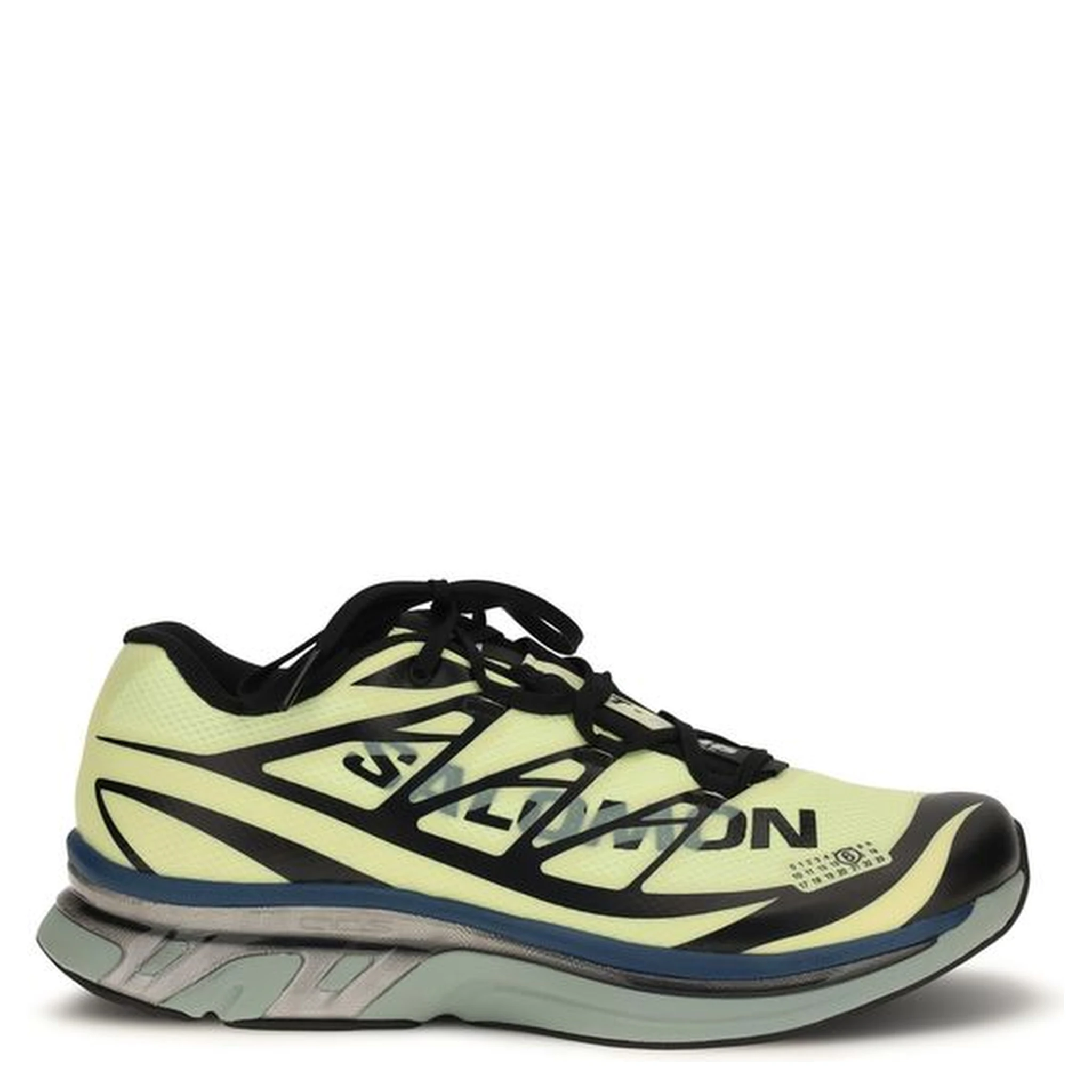 Black Polyamide Athletic Sneakers