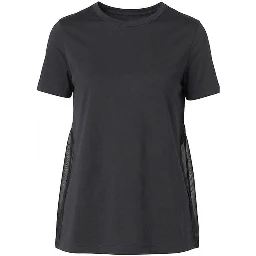Black Cotton T-Shirt