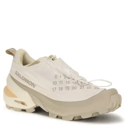 White Polyamide Athletic Sneakers