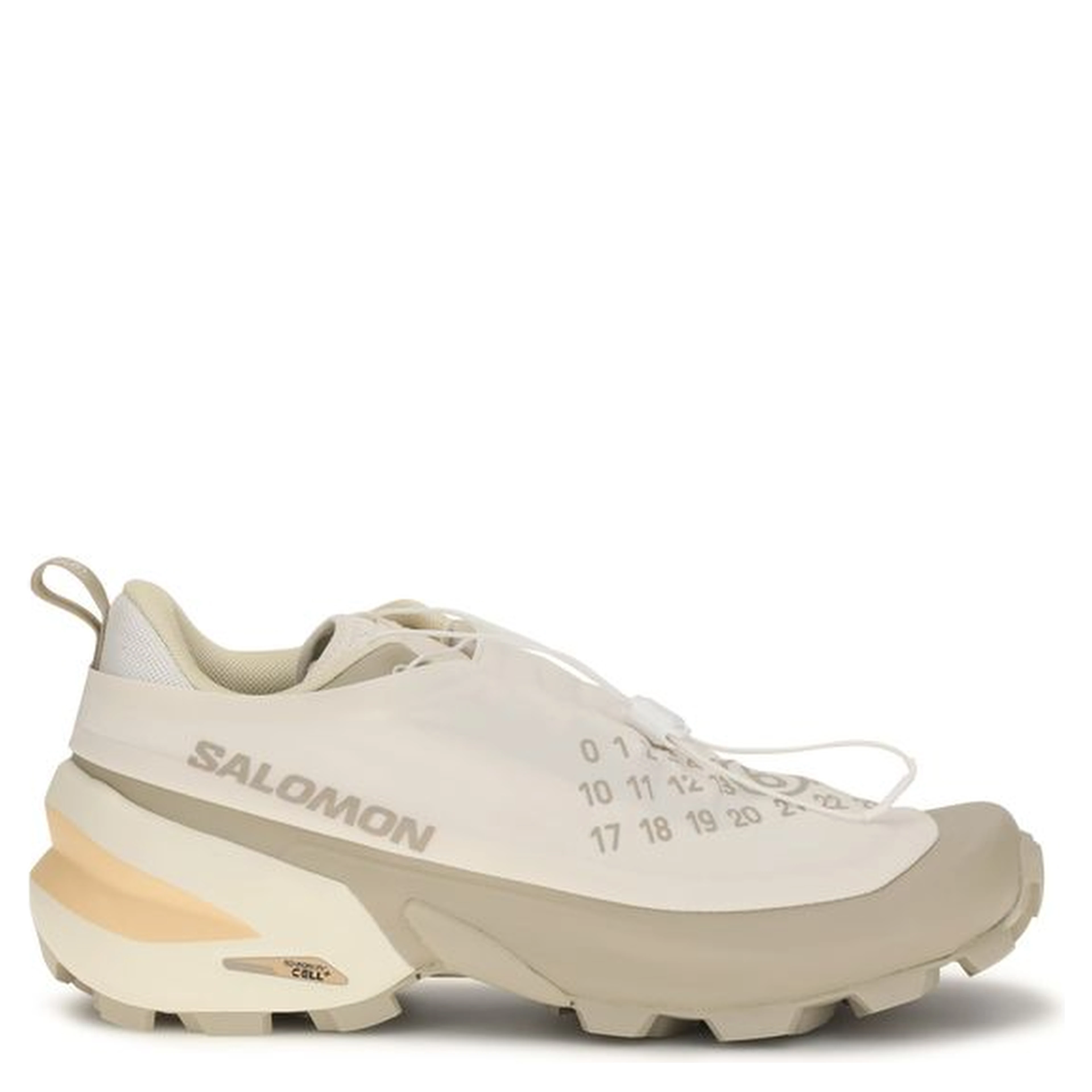 Beige Polyester Athletic Sneakers