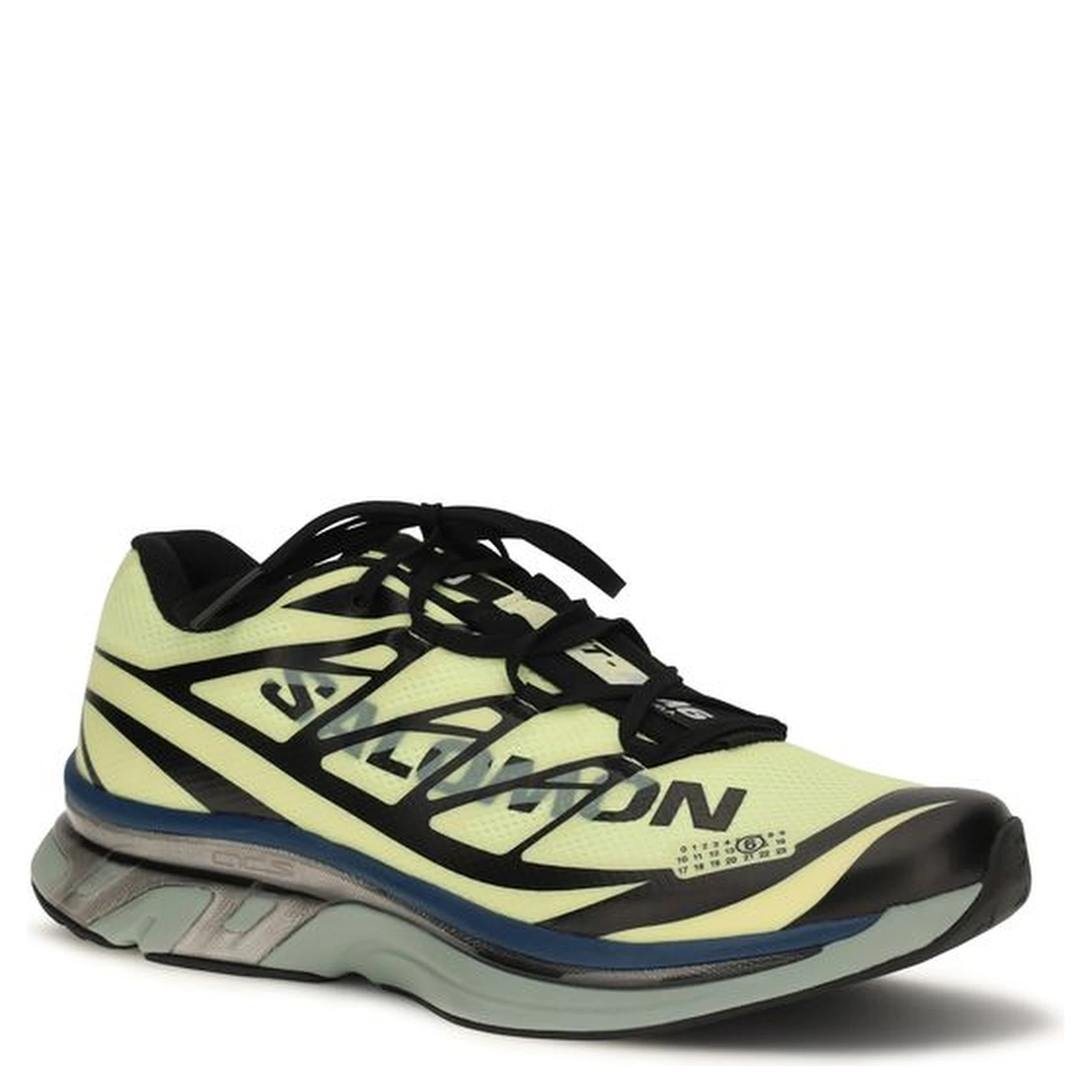 Black Polyamide Athletic Sneakers