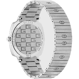 Gray Stainless Steel Dress Watch