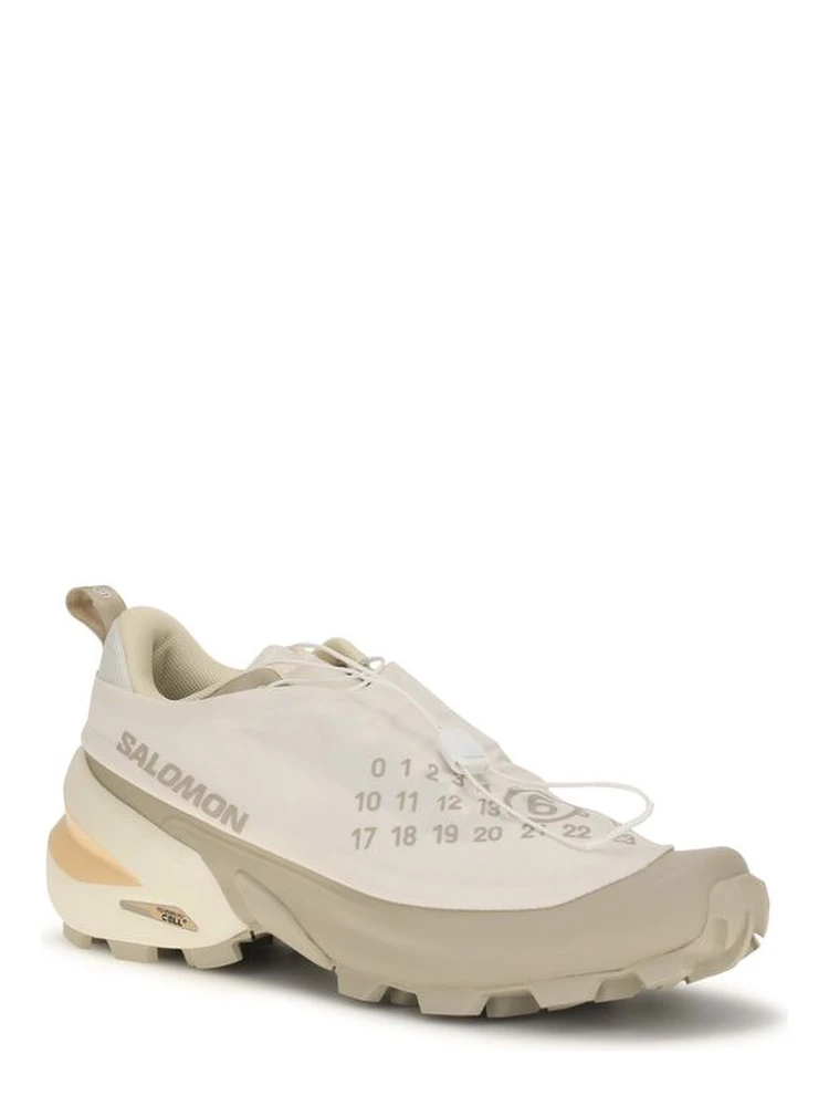 Beige Polyester Athletic Sneakers alternative