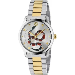 Silver Stainless Steel Dress Watch