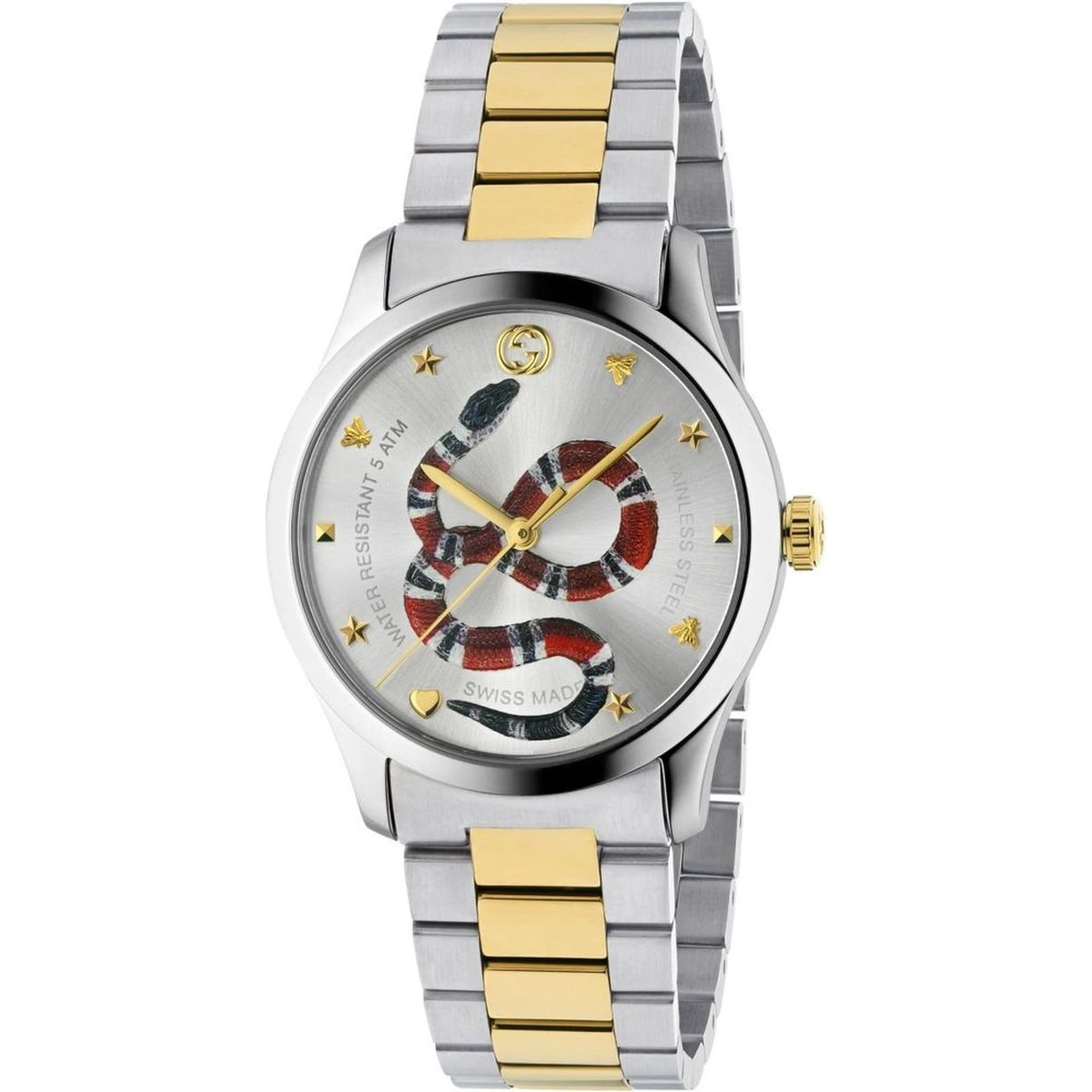 Silver Stainless Steel Dress Watch
