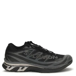 Black Polyamide Athletic Sneakers