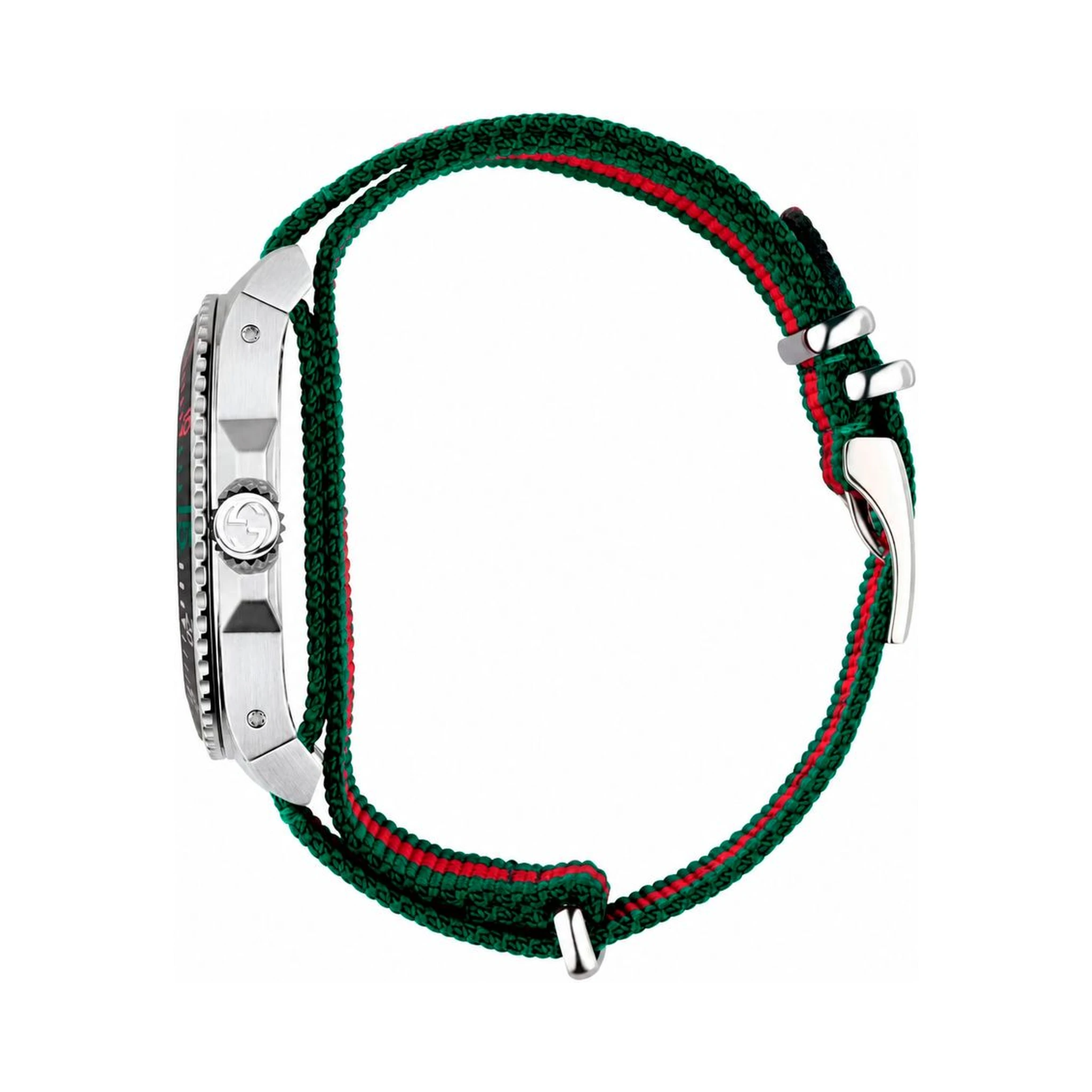 Multicolor Nylon Sport Watch