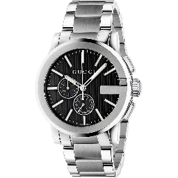 Gray Stainless Steel Dress Watch