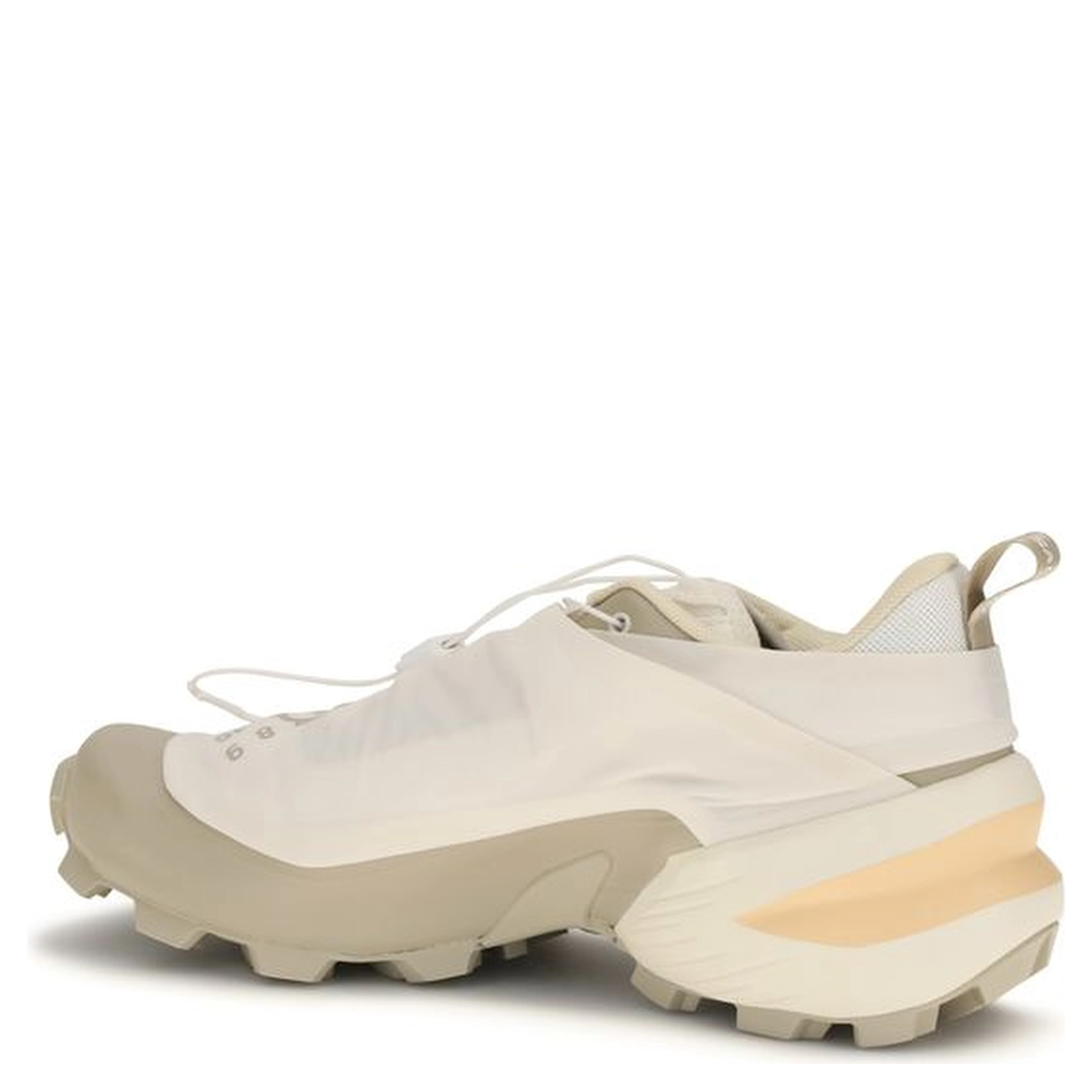 Beige Polyester Athletic Sneakers