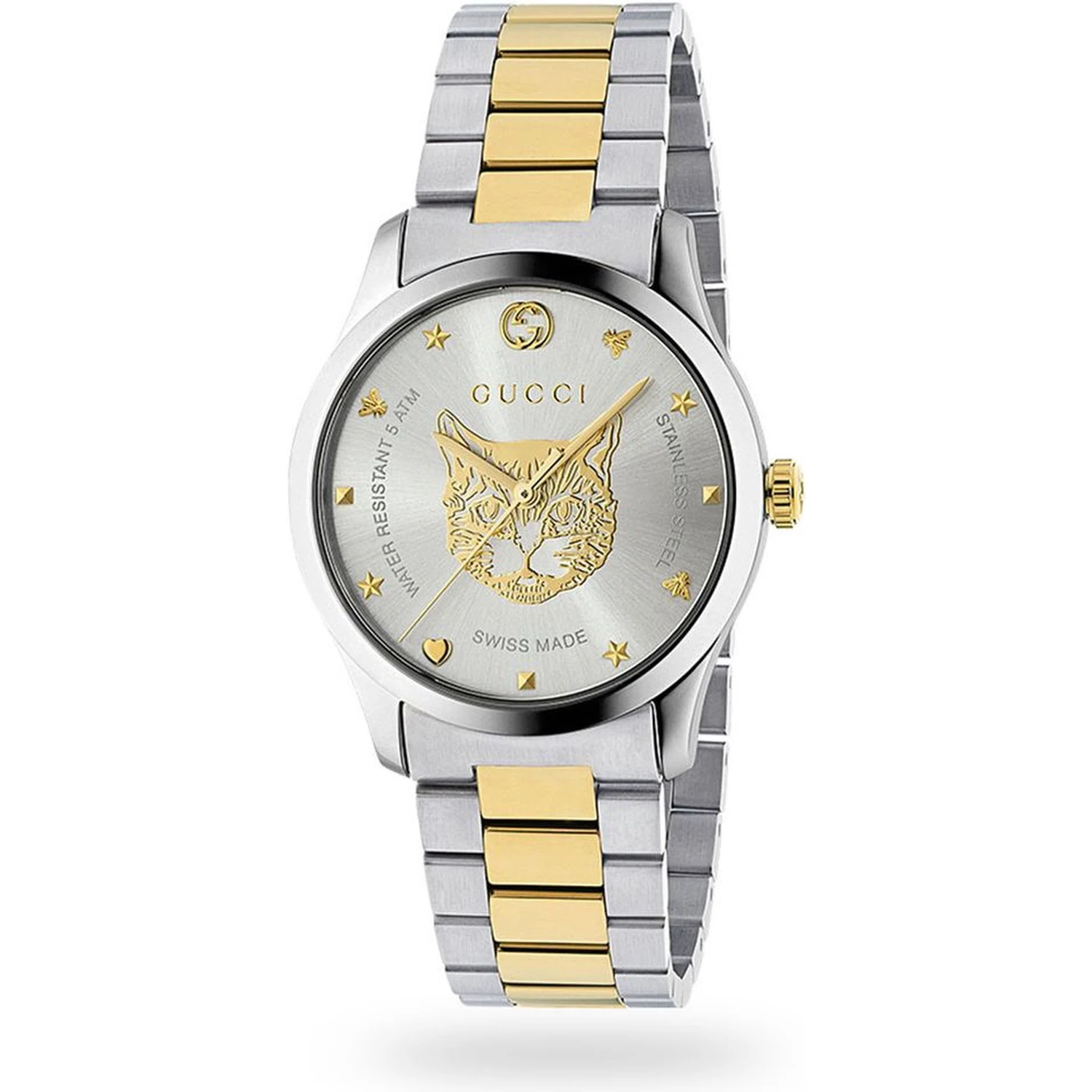 Silver Stainless Steel Dress Watch