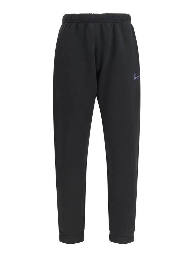 Black Cotton Joggers (Workout Pants)