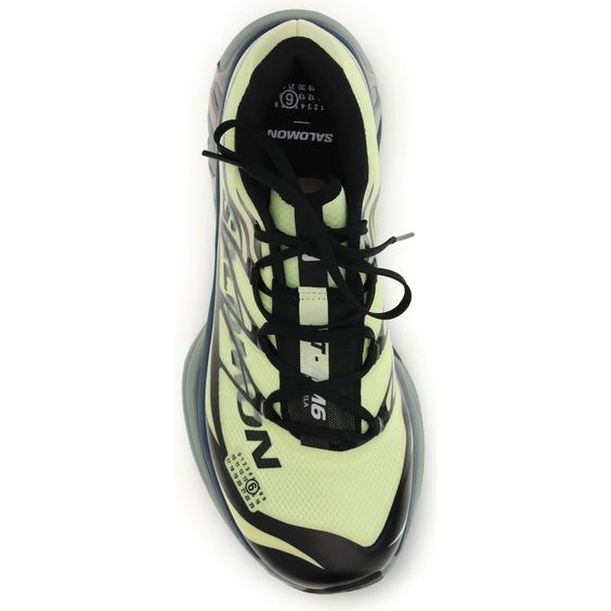 Black Polyamide Athletic Sneakers