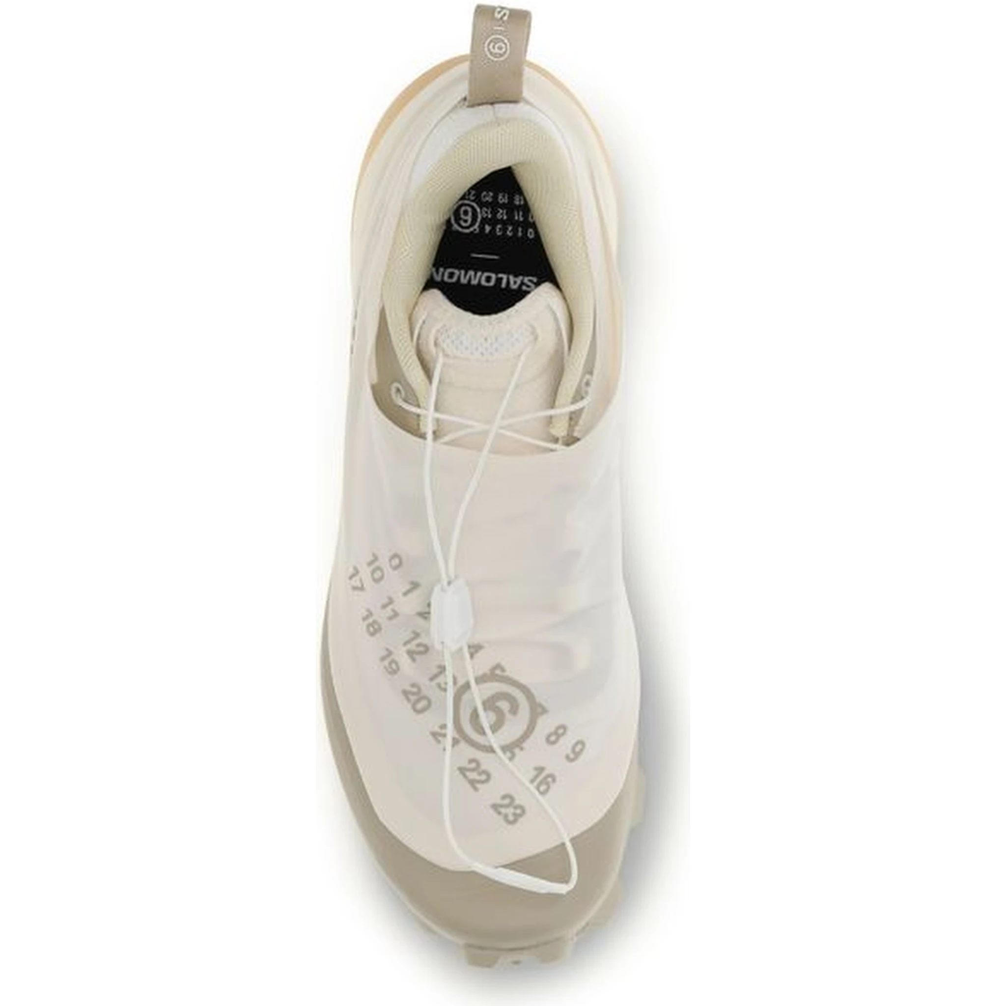 White Polyamide Athletic Sneakers