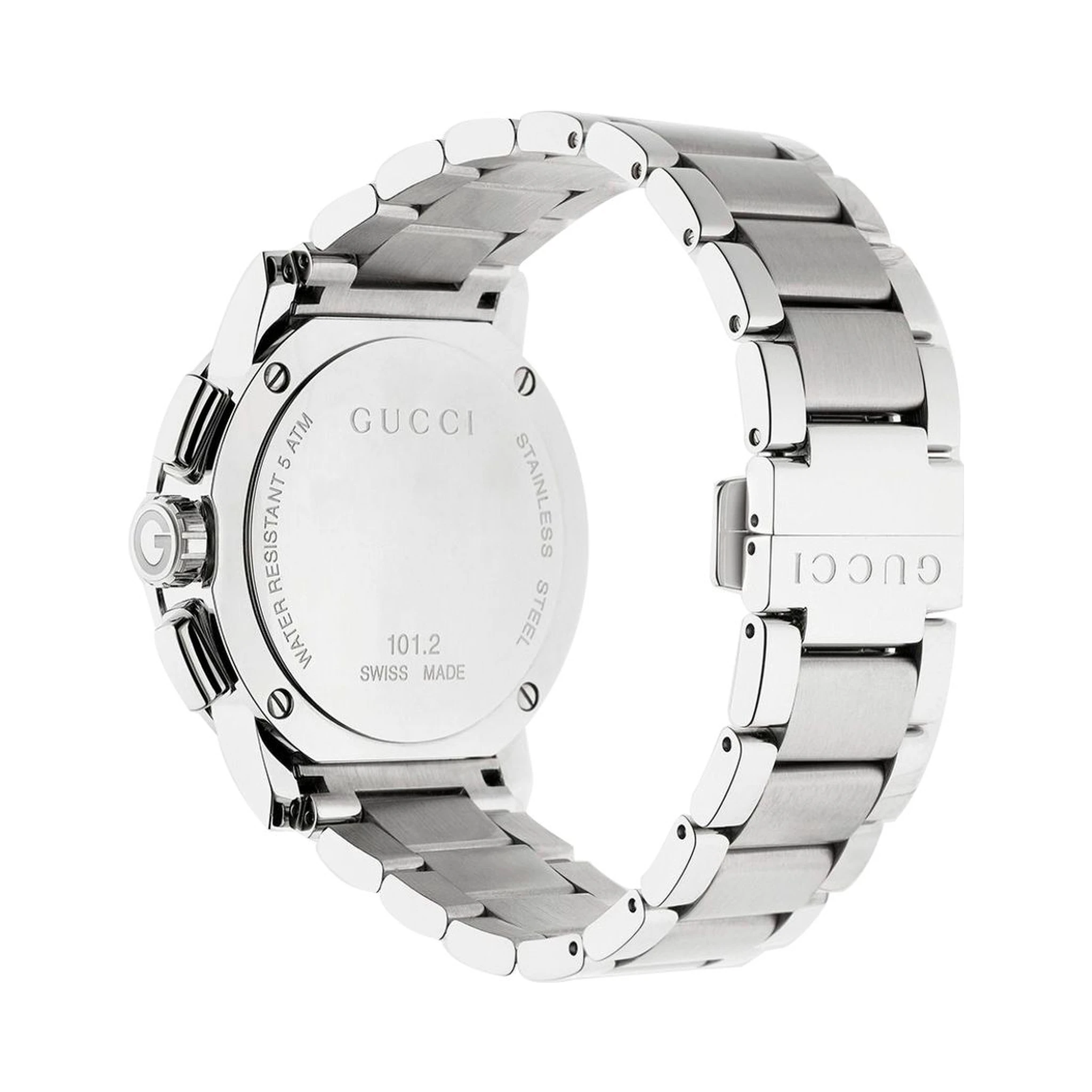 Gray Stainless Steel Dress Watch