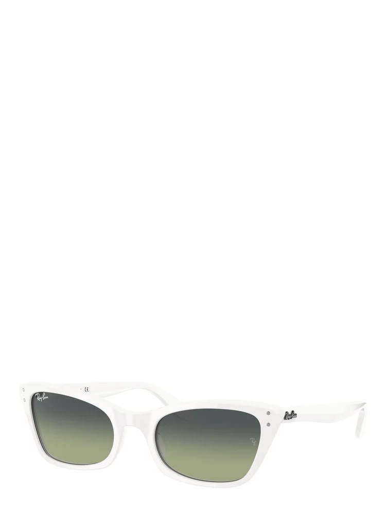 White Acetate Sunglasses