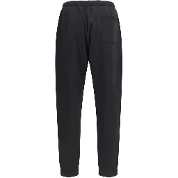 Black Cotton Joggers (Workout Pants)